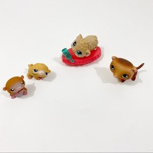 RARE Littlest Pet Shop 2004 Little Critter Set